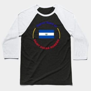 EL SALVADOR PATRON SAINT Baseball T-Shirt